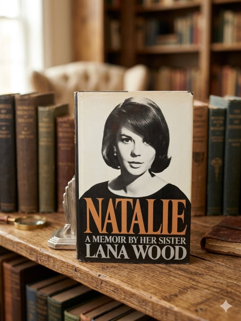 Vintage 1984 Natalie: A Memoir by Her Sister Lana Wood HC DJ Hollywood Biography